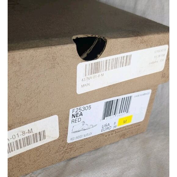 Born Womens Nea Red Ridge Nubuck Sandals Sz 8 39 Clay Boho Artisanal Gladiator - Picture 8 of 8